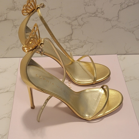 Sophia Webster Mariposa Sandal heels sz 40  EUR 9.5 US NEW never worn - Picture 1 of 6